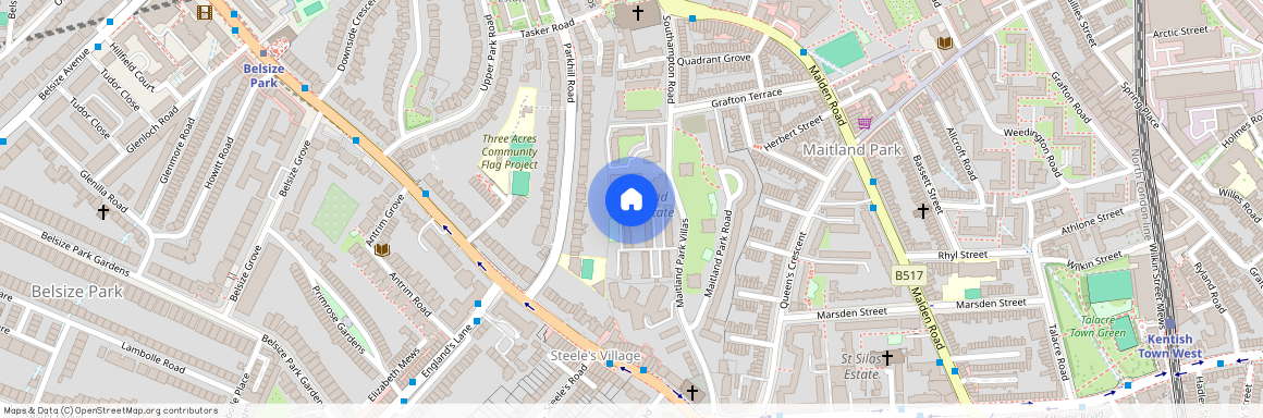 Parkhill Road, Belsize Park, London, NW3