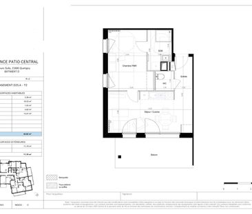location Appartement T2 DE 42.62m² À QUETIGNY - Photo 1