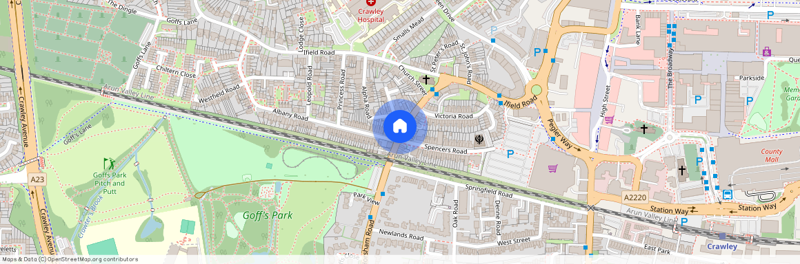 RH11 7AY, Crawley