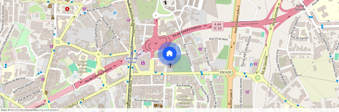 Porto - Vila Nova de Gaia - Mafamude e Vilar do Paraï¿½so - Centro da Cidade