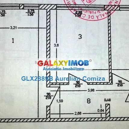 Apartament 3 camere semidecomandat Rasaritului/AC/ETAJ 6 - Fotografie 1