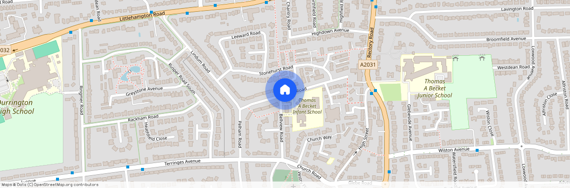 Pelham Road, Worthing, West Sussex, BN13