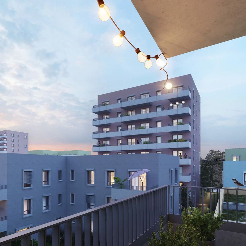 Ideal geschnittene 3-Zimmerwohnung im EG mit 20m² Balkon - Photo 1