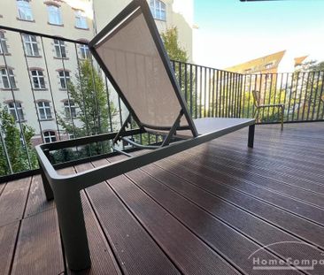 Helle, möblierte 3-Zimmer-Wohnung mit zwei Balkonen im Herzen von B... - Foto 1