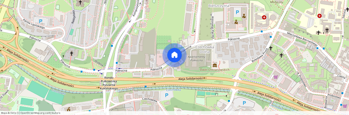 ul. Północna, Czechów Południowy, Lublin, lubelskie