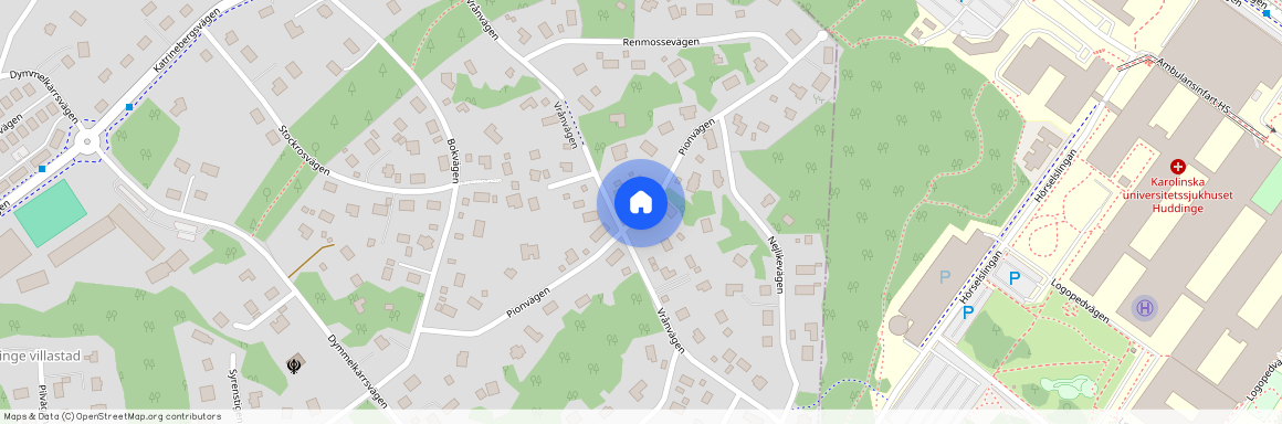 Pionvägen, Tullinge