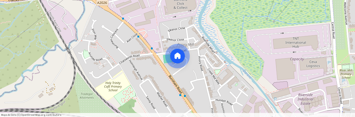 Paper Mill Lane, Dartford, Kent, DA1