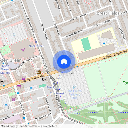 The Pavilion, 3 Russell Road, Nottingham, Nottinghamshire, NG7