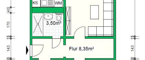 Barrierearme Wohnung im Erdgeschoss - Foto 1