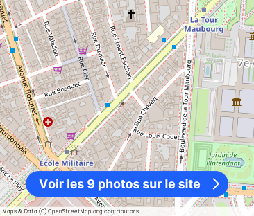 1 chambre à Invalides - Photo 1
