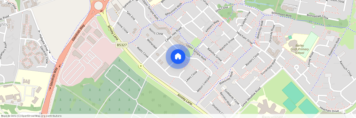 Campion Walk, Leicester, Leicestershire, LE4