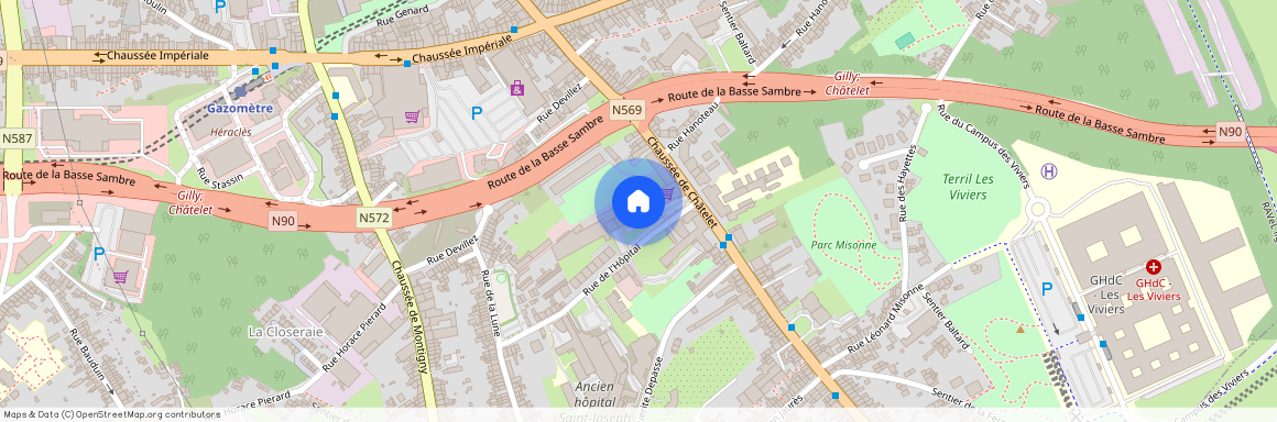 Rue De L'hôpital, 6, 6060, Charleroi