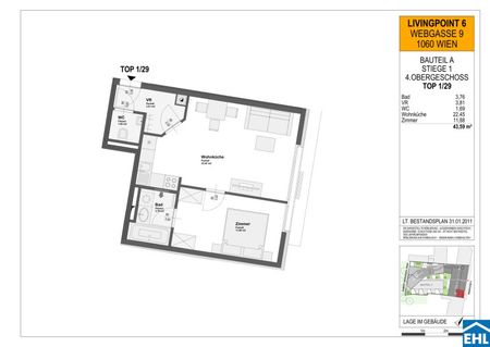 2 Zimmerwohnung nähe dem Naschmarkt! - Photo 2