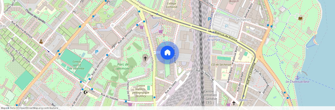 Rue Thomas Masaryk 1, Nations