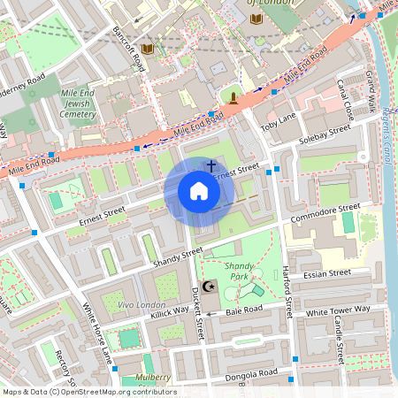 Arabian House, Ernest Street, Stepney Green, London, E1