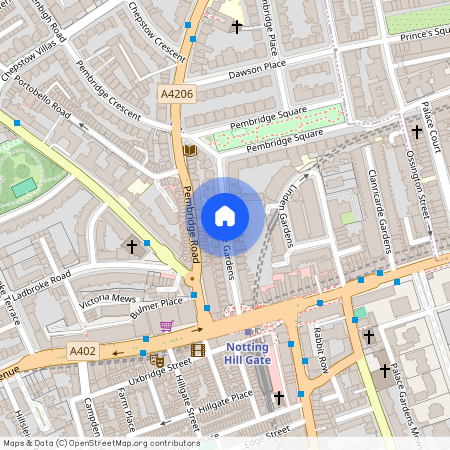 Pembridge Gardens London W2, London, W2