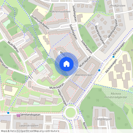 Multrågatan 28, Råcksta