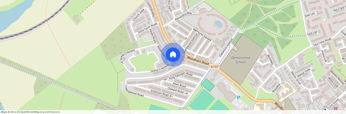 Woodhorn Crescent, Newbiggin by the Sea