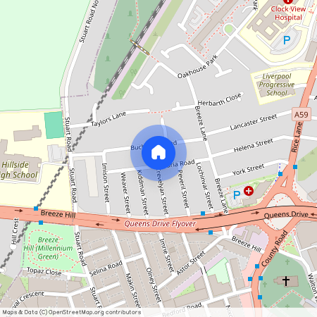 Maria Road, Liverpool, Merseyside, L9