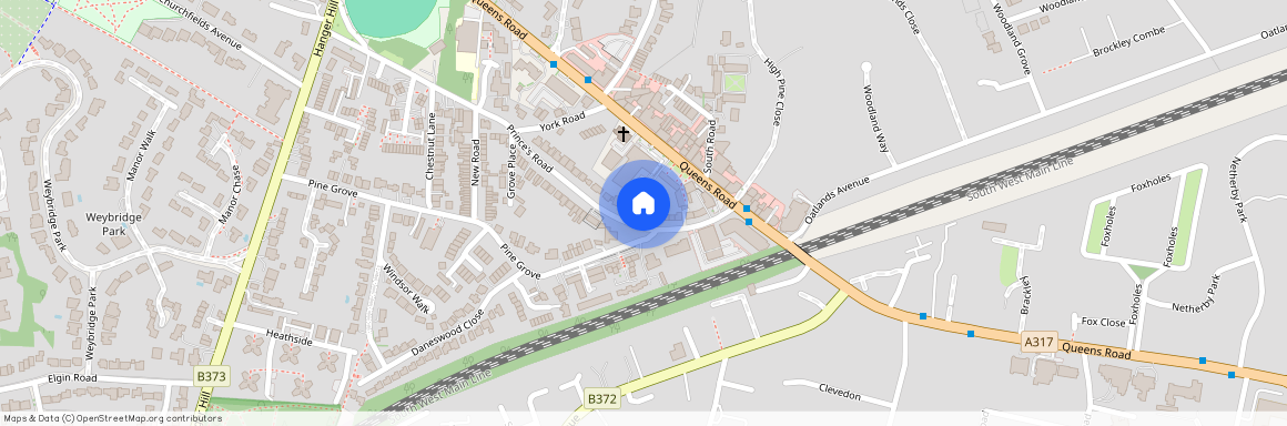 Princes Road, Weybridge, Surrey, KT13