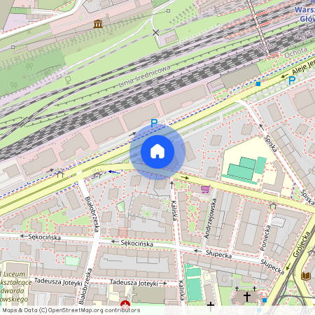 Warszawa, Ochota, Juliana, Ursyna, Niemcewicza