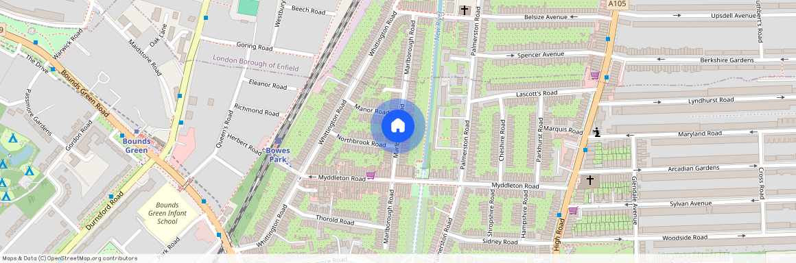 Marlborough Road, London, N22