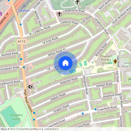 Leslie Road, Leyton, Stratford, London, E11
