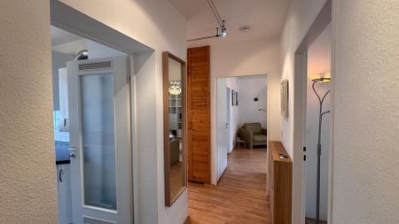 Voll möblierte & ausgestattete 3-Zimmer Stadtwohnung in Frankfurt - Foto 4