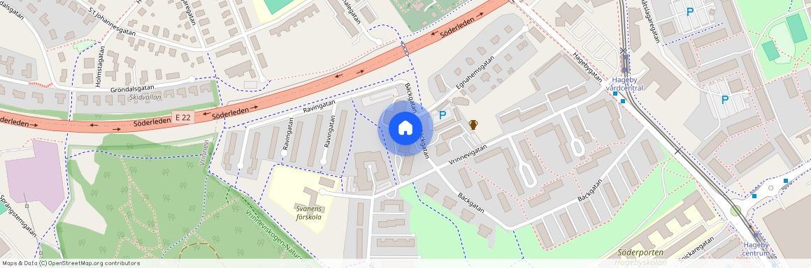 Hageby, NORRKÖPING, Norrköping, Östergötland, Bäckgatan 4