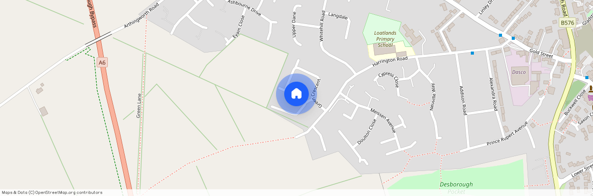 Green Crescent, Desborough, Kettering