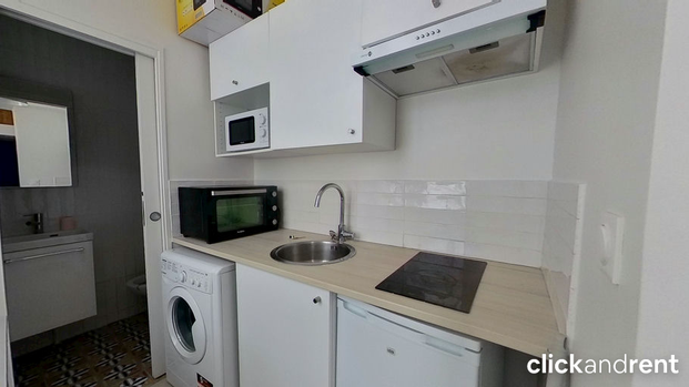 Studio fonctionnel avec cuisine équipée – Quartier animé Paris 19ᵉ - Photo 1