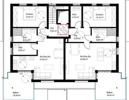 Neuwertige 2 ZKB mit Balkon „Am Bahnhof“ - Foto 1