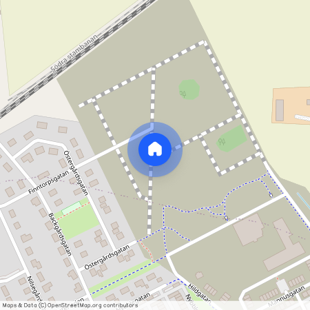 Emblagatan, Vikingstad