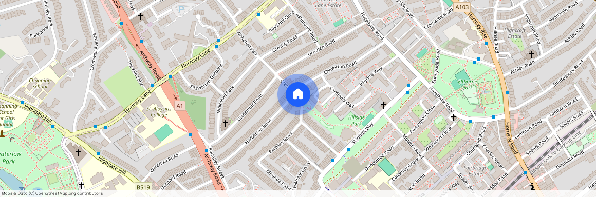 Cheverton Road, London, N19 3AZ, Whitehall Park, London, N19