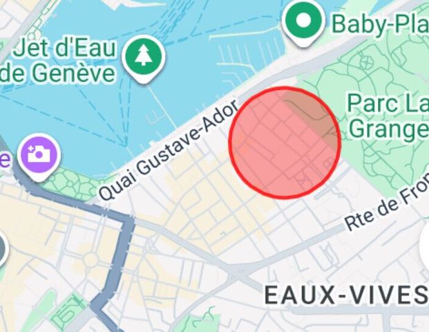 Bel appartement de 4 pièces – 77 m² – Eaux-Vives, bord du lac – Genève - Foto 1