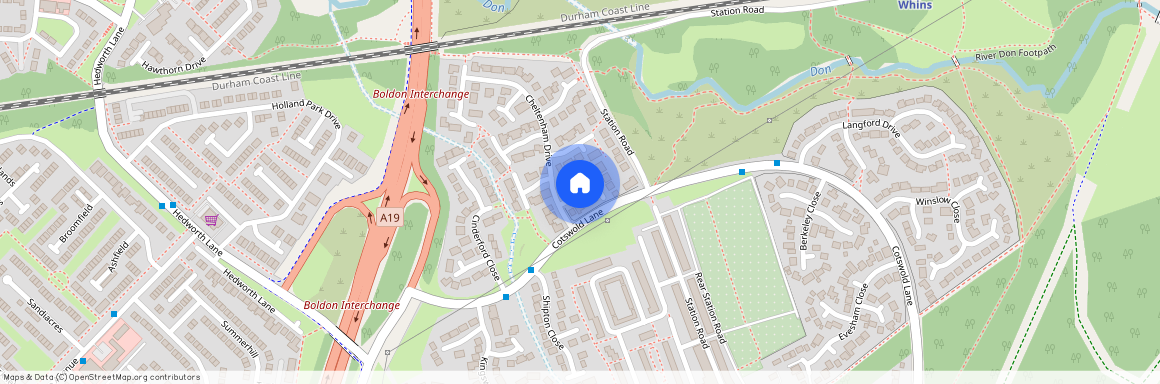 Churchdown Close, Boldon Colliery