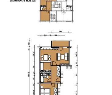 Schöne 2 Zimmerwohnung im Erdgeschoß mit Balkon! - Foto 1