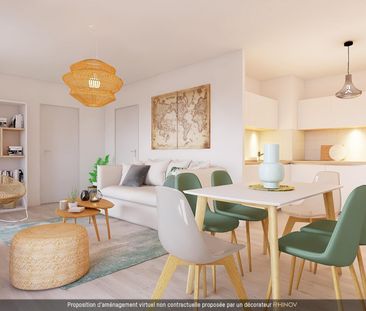 location Appartement T2 DE 51.4m² À VELIZY-VILLACOUBLAY - Photo 2