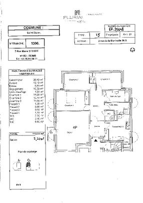 Location appartement T5 119.80m² à Saint-dizier (52100) Loyer CC * : 761.24 € Réf : ER.25648 - Photo 1