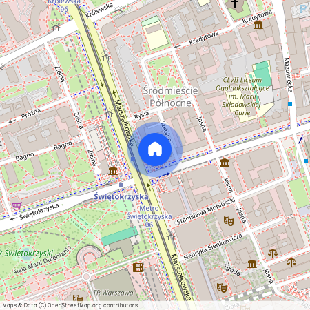 ul. Marszałkowska, Śródmieście Północne, Śródmieście, Warszawa, mazowieckie