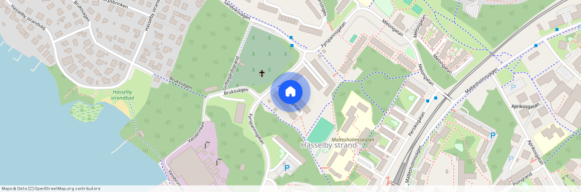 Hässelby strand, Stockholm, Fyrspannsgatan 89