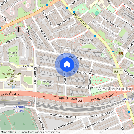 73 Gunterstone Road, London, W14