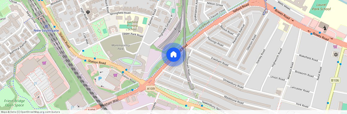 Telford Road, London, N11
