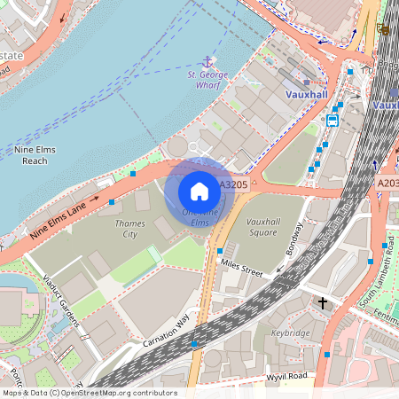 River Park Tower, 1 Nine Elms Lane, London, SW8