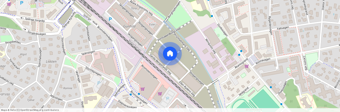 Skogängsvägen 19, Bromsten