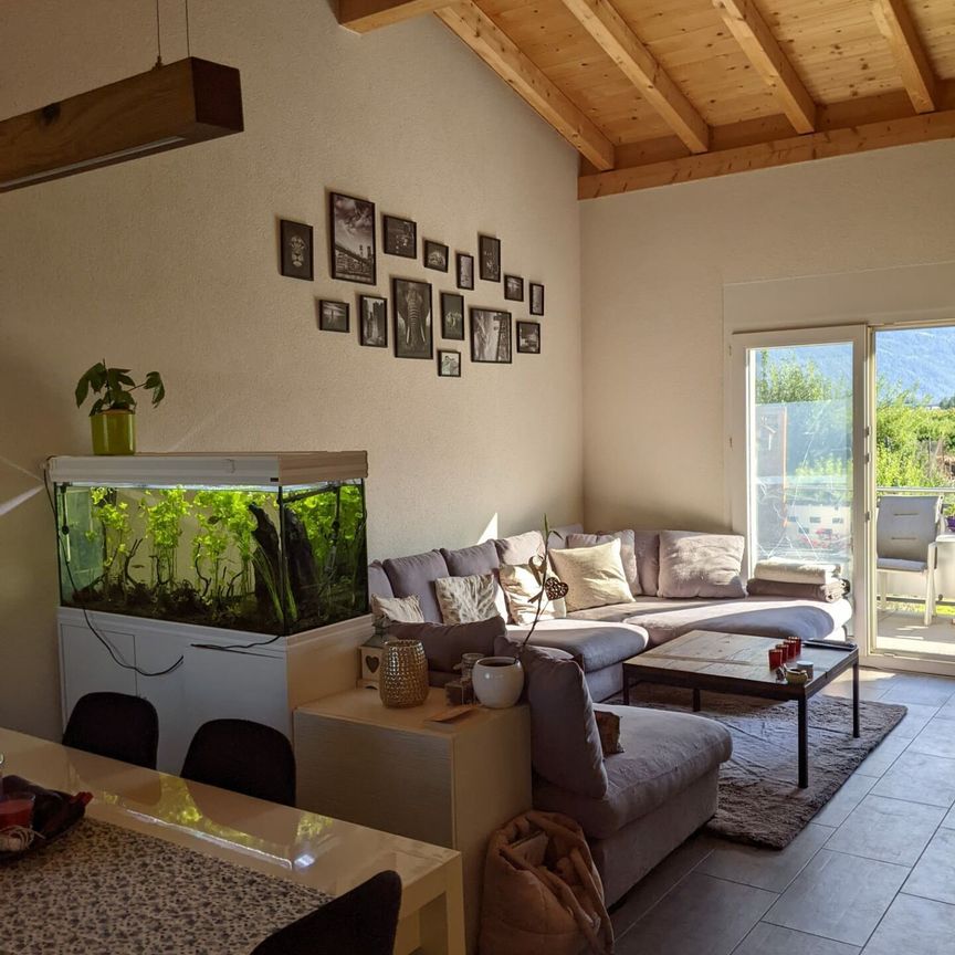 3.5-room apartment with unobstructed mountain view for rent in Fully - Photo 1