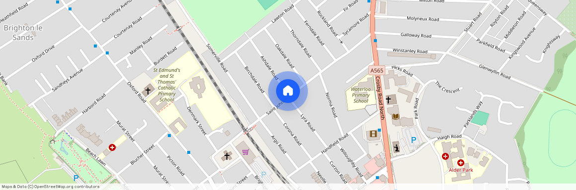 St. Johns Road, Waterloo, Liverpool, L22