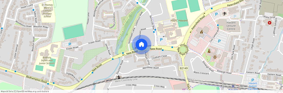 Havant Brookfield Close UNFURNISHED