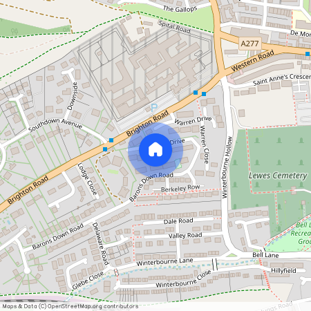 Bishops Drive, Lewes, East Sussex, BN7