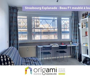 STRASBOURG Esplanade - Joli F1 meublé - Photo 2